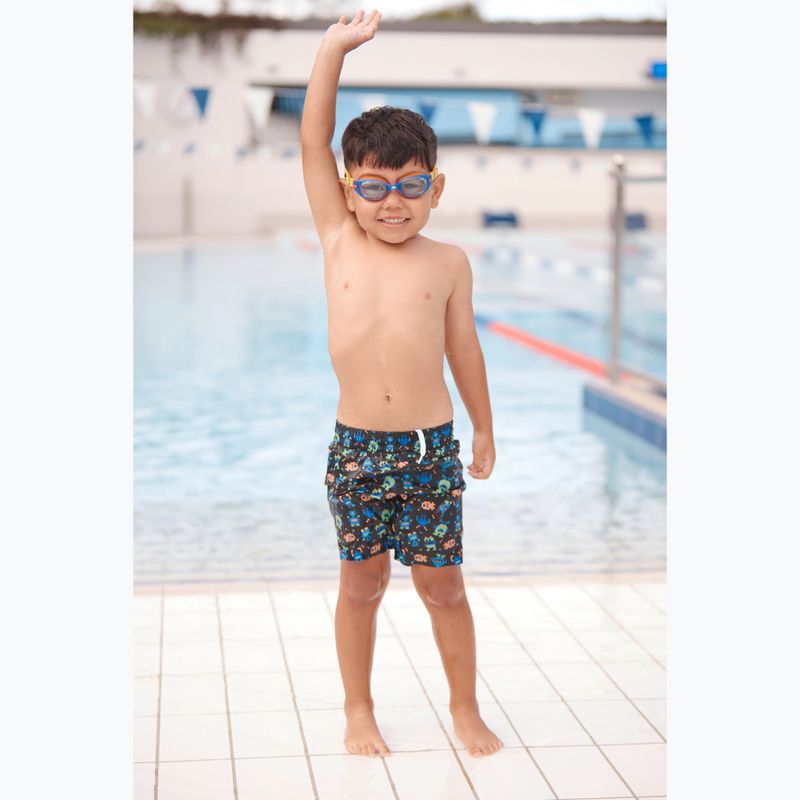 Zoggs Little Sonic Air children's swimming goggles blue/green/light blue/tint blue 3