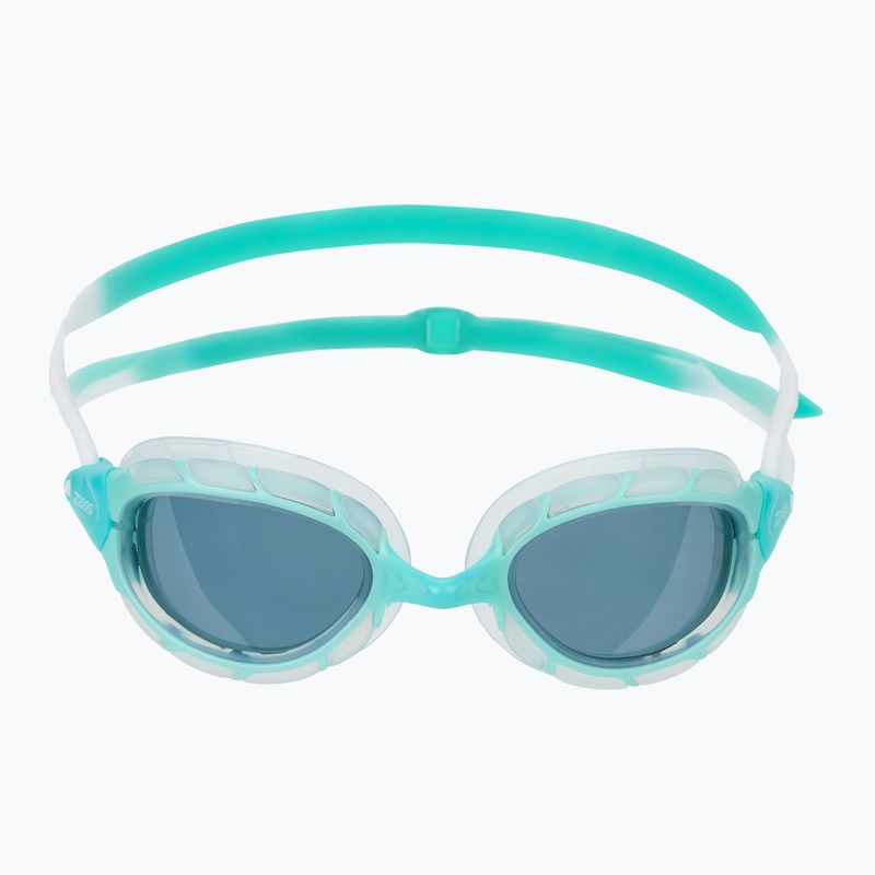 Zoggs Predator green/ clear/ tint smoke swimming goggles 2