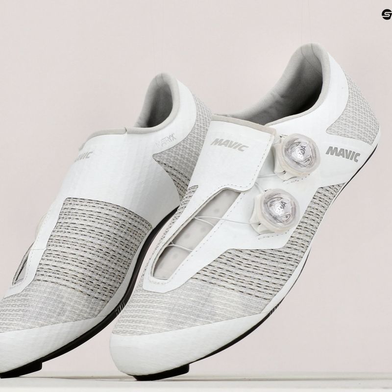 Mavic Tretry Cosmic Ultimate III men's road shoes white L41128300 9