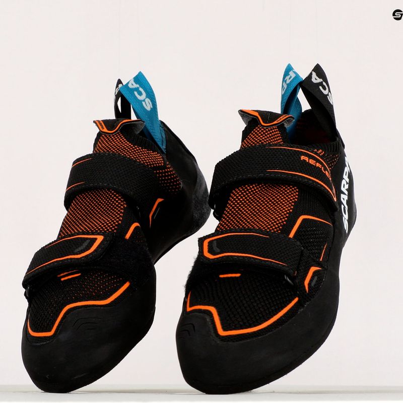 SCARPA Reflex V women's climbing shoes black-orange 70067-000/1 9