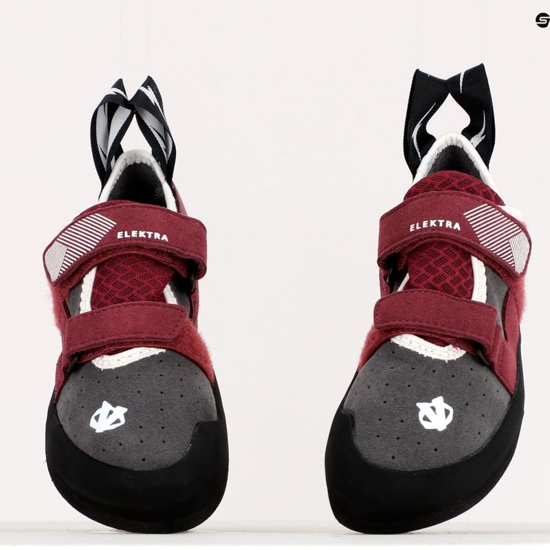 Women's climbing shoes Evolv Elektra red 300 9