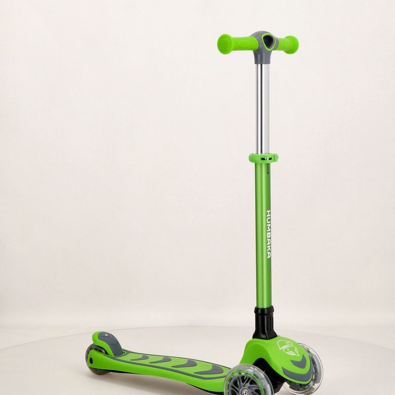 HUMBAKA Mini T children's three-wheeled scooter green HBK-S6T 21