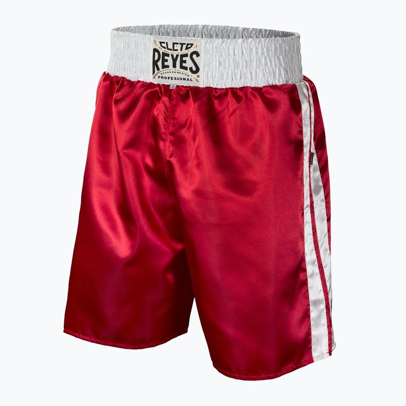 Men's Cleto Reyes Satin Boxing shorts red/white