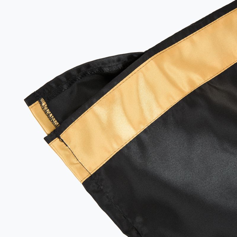 Cleto Reyes men's Satin Boxing shorts black/gold 4
