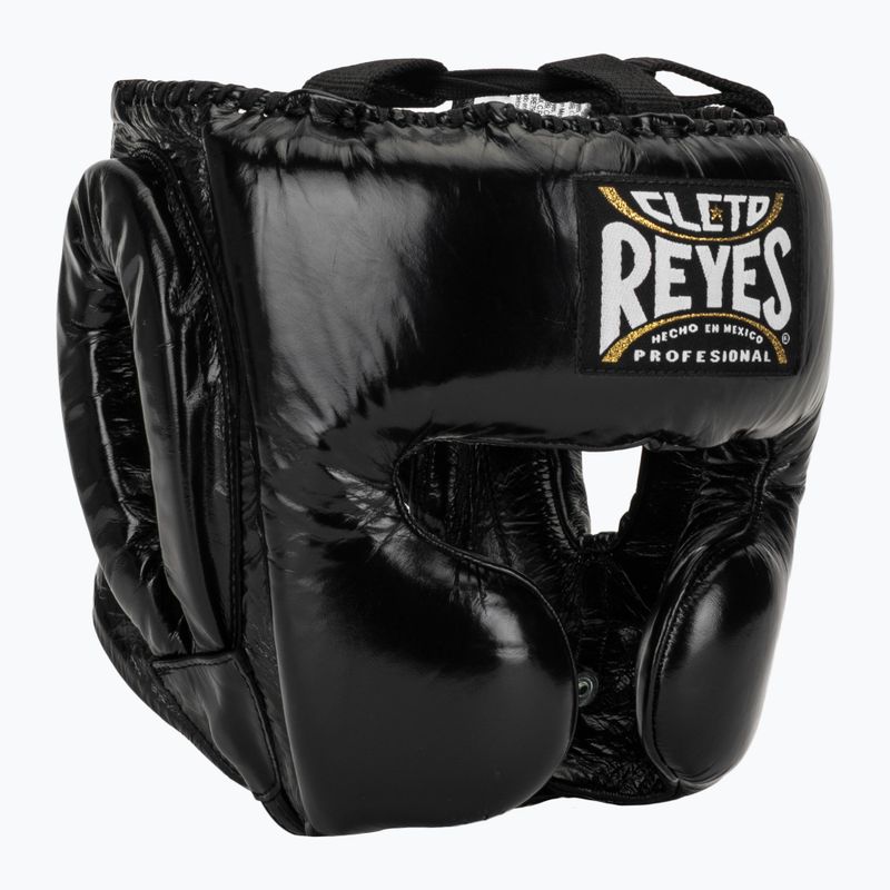 Cleto Reyes Cheek Protectors boxing helmet Leather black