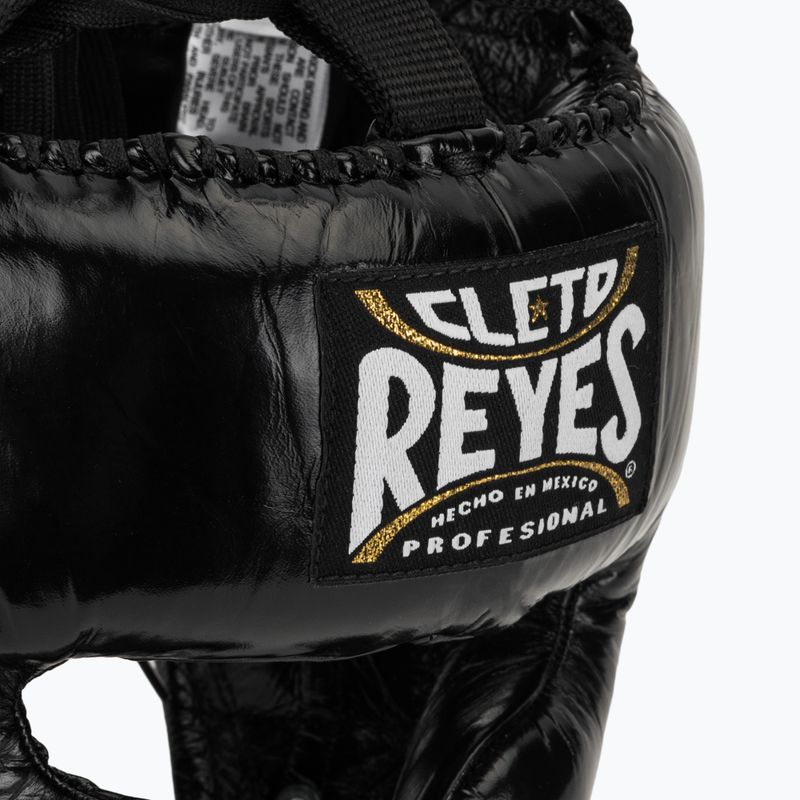 Cleto Reyes Cheek Protectors boxing helmet Leather black 4