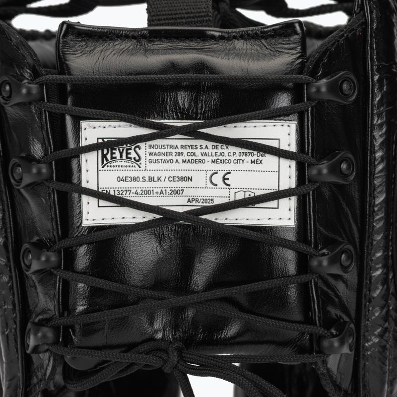 Cleto Reyes Cheek Protectors boxing helmet Leather black 5