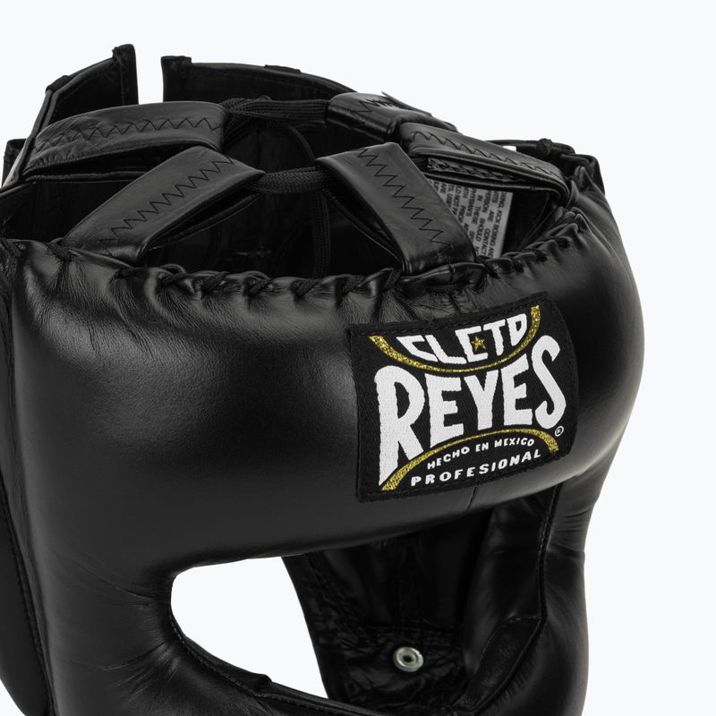 Cleto Reyes Boxing Helmet With Pointed Face Nylon Bar black 4