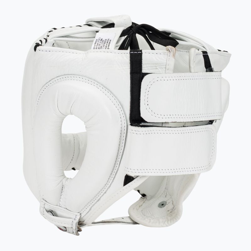 Cleto Reyes Boxing Helmet With Pointed Face Nylon Bar white 3