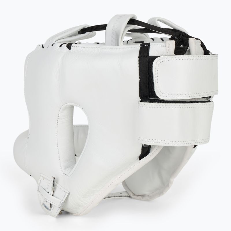 Cleto Reyes Boxing Helmet With Round Face Bar white 3