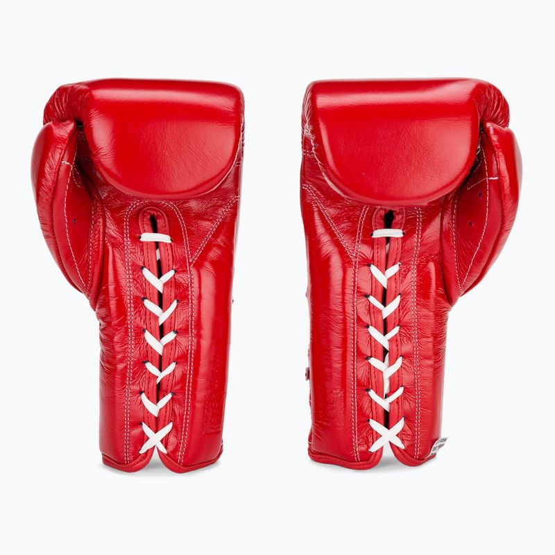 Cleto Reyes Lace Up Sparring boxing gloves red 3