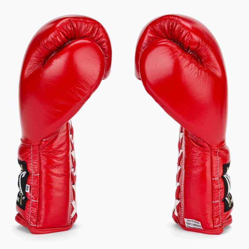 Cleto Reyes Lace Up Sparring boxing gloves red 4