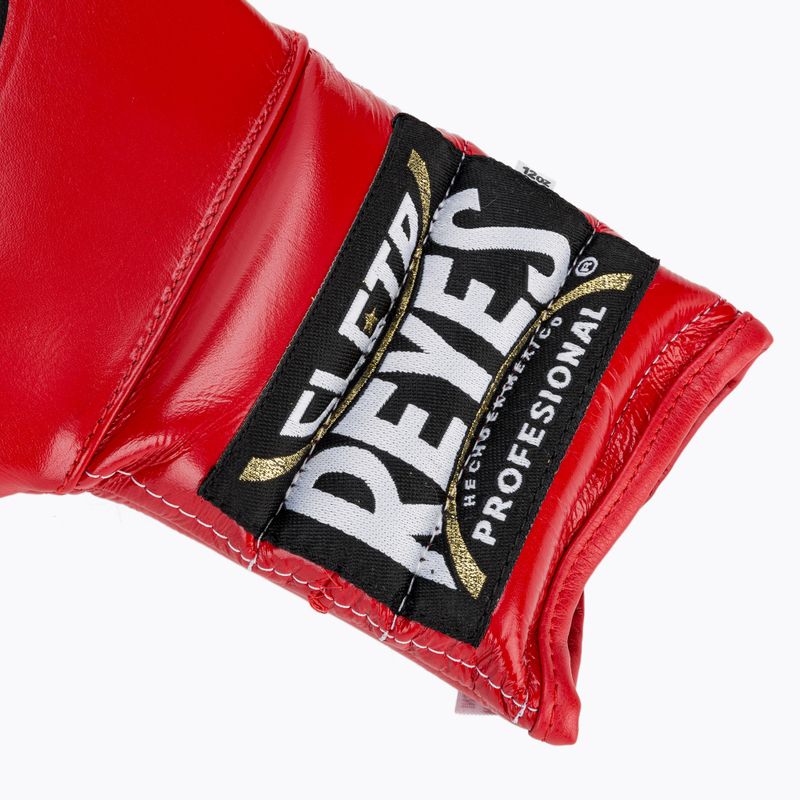 Cleto Reyes Lace Up Sparring boxing gloves red 6