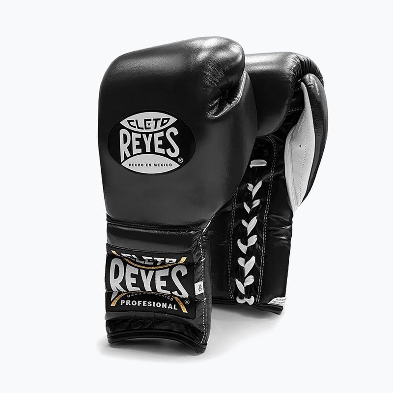 Boxing gloves Cleto Reyes Lace Up Sparring black
