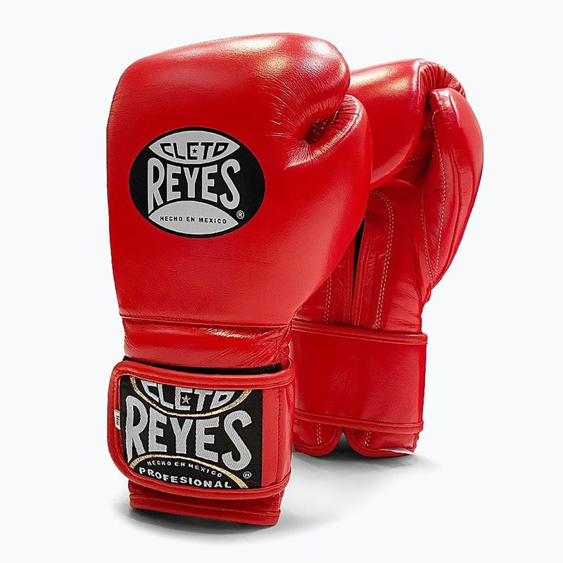 Cleto Reyes Velcro Sparring boxing gloves red