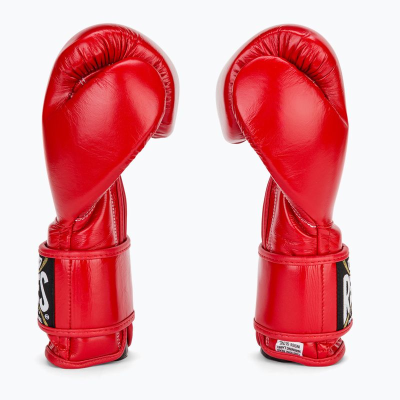 Cleto Reyes Velcro Sparring boxing gloves red 4