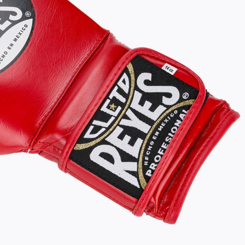 Cleto Reyes Velcro Sparring boxing gloves red 6