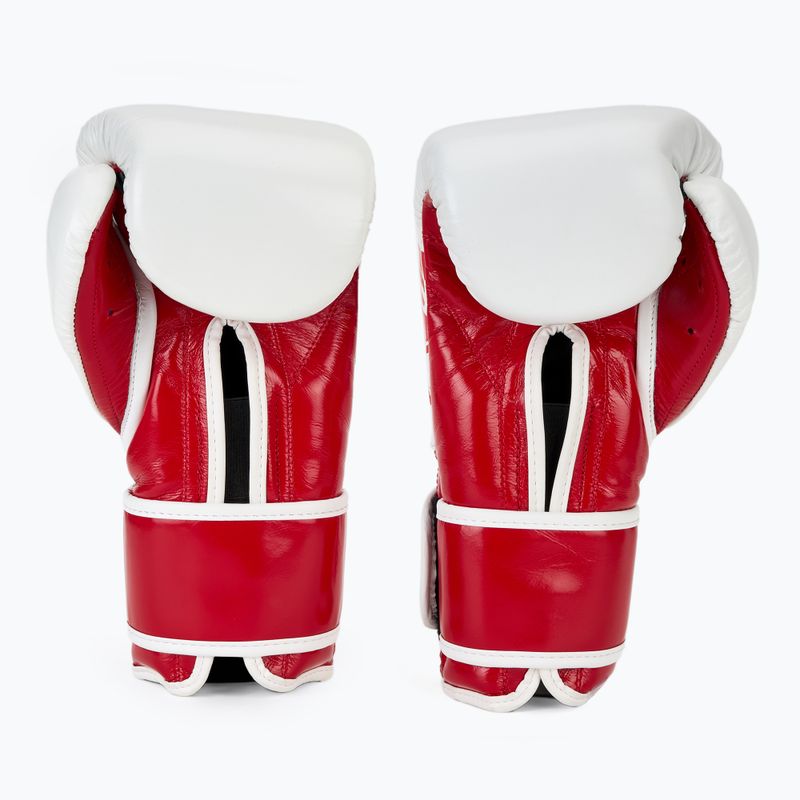 Cleto Reyes Velcro Sparring boxing gloves red/white green red 2