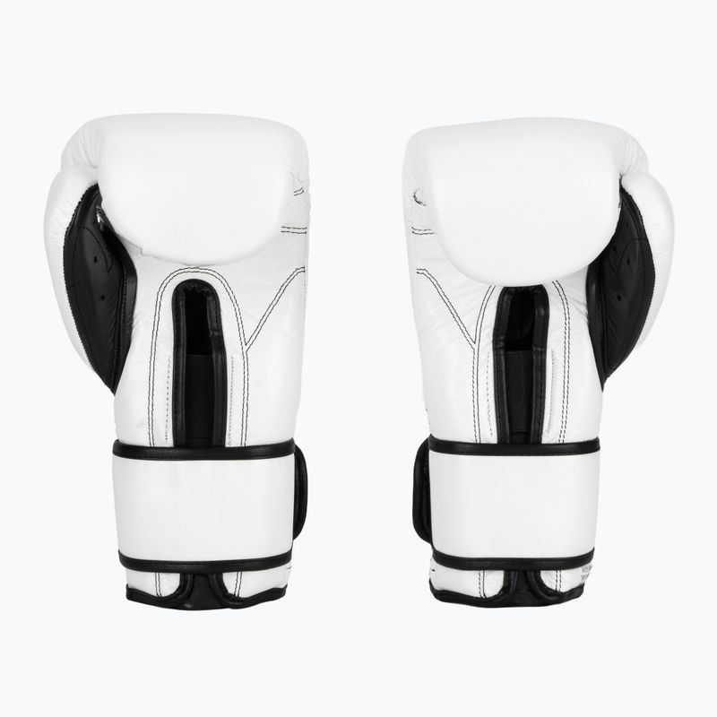 Cleto Reyes Velcro Sparring boxing gloves white/black 2