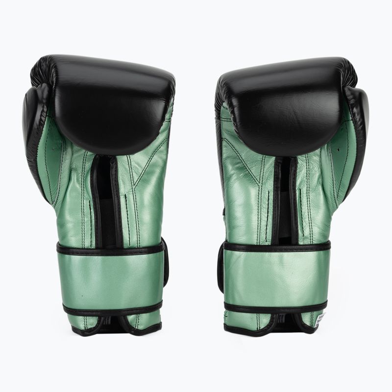 Boxing gloves Cleto Reyes Boxing Gloves With Hook green metalic / black 3