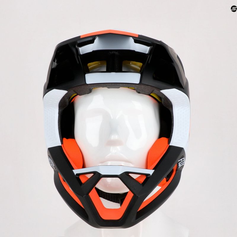 Fox Racing Proframe Blocked bike helmet black-orange 29398 14