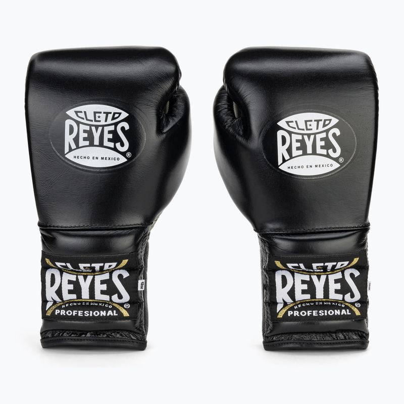 Boxing gloves Cleto Reyes Lace Up Sparring black 2