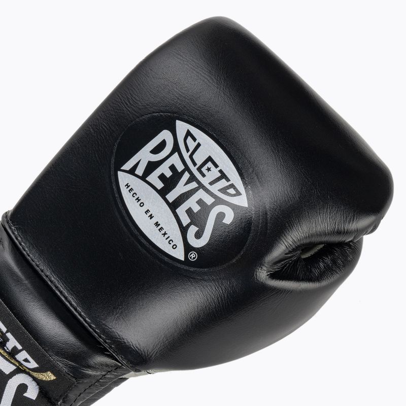 Boxing gloves Cleto Reyes Lace Up Sparring black 5
