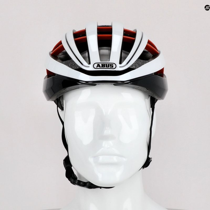 ABUS bike helmet Aventor blaze red 77627 9
