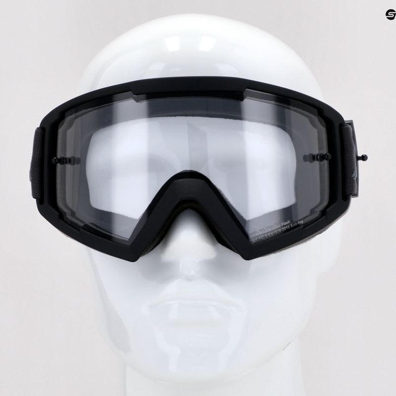 Red Bull SPECT Whip matt black/grey/clear flash 002 cycling goggles 4