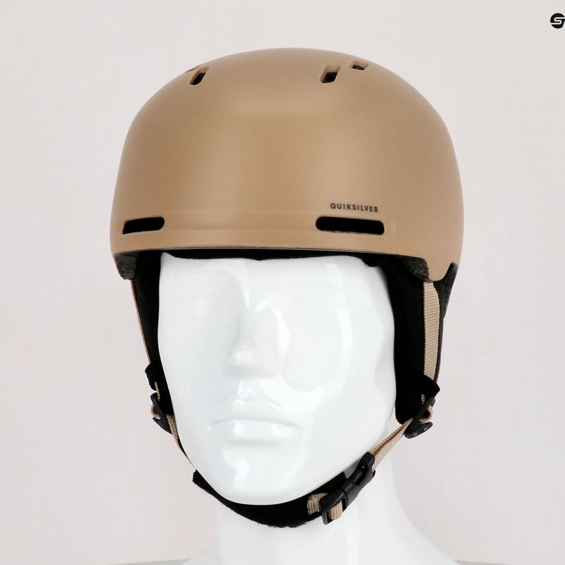 Quiksilver Journey M HLMT brown snowboard helmet EQYTL03054-CLD0 9