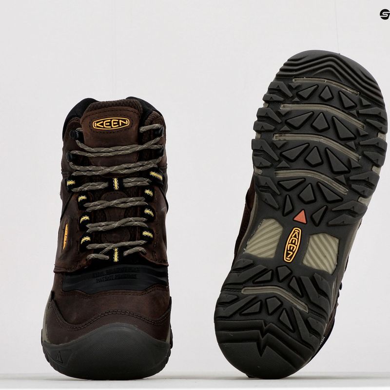KEEN Ridge Flex Mid men's trekking shoes brown 1026614 17