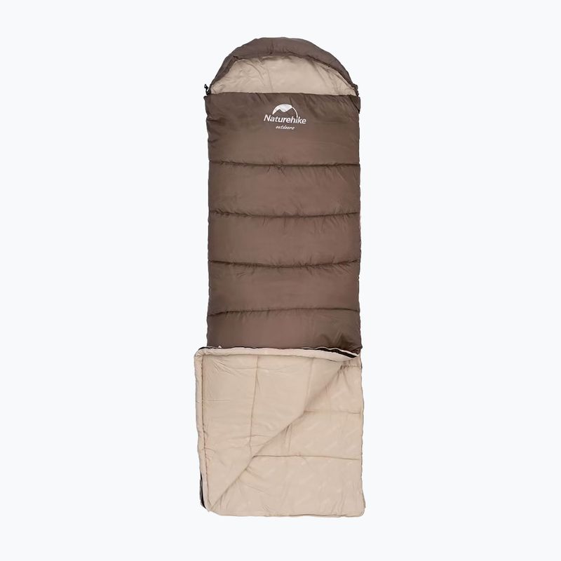 Naturehike U350 sleeping bag right coffe 2