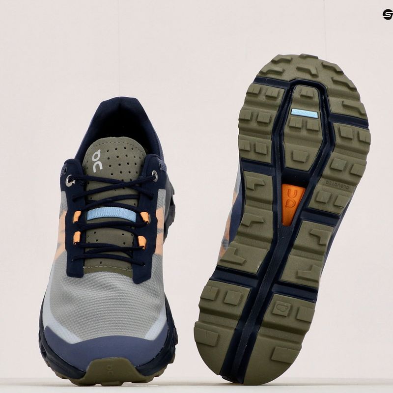 Men's running shoes On Cloudvista blue-grey 6498593 13