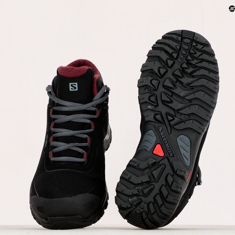 Salomon Shelter CS WP women's trekking boots black L41110500 11