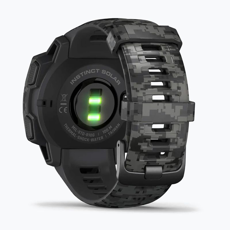 Garmin Instinct Solar Camo Edition watch black 010-02293-05 6