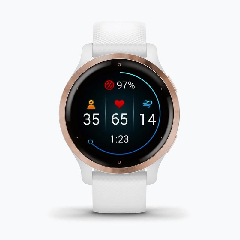 Garmin Venu 2S watch white 010-02429-13 2