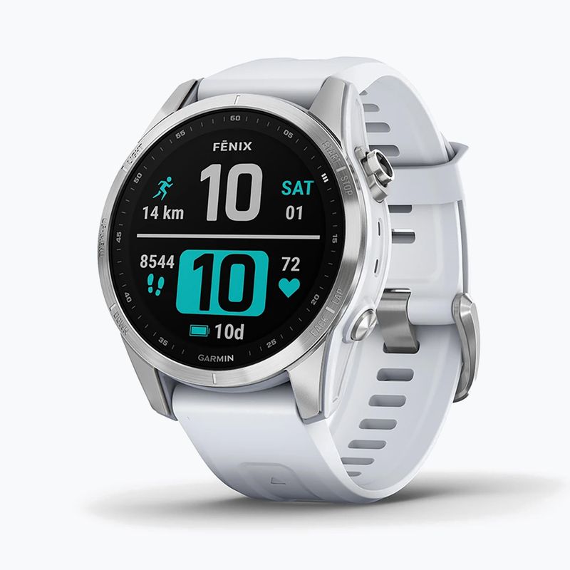 Garmin Fenix 7S Hrm Elevate Ox watch silver 010-02539-03