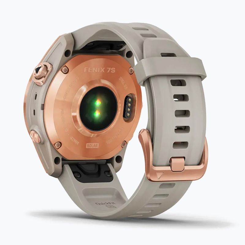 Garmin Fenix 7S Solar Hrm Elevate Ox watch sand 010-02539-11 6
