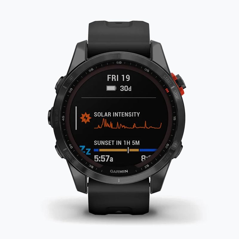 Garmin Fenix 7S Solar Hrm Elevate Ox watch grey 010-02539-13 2