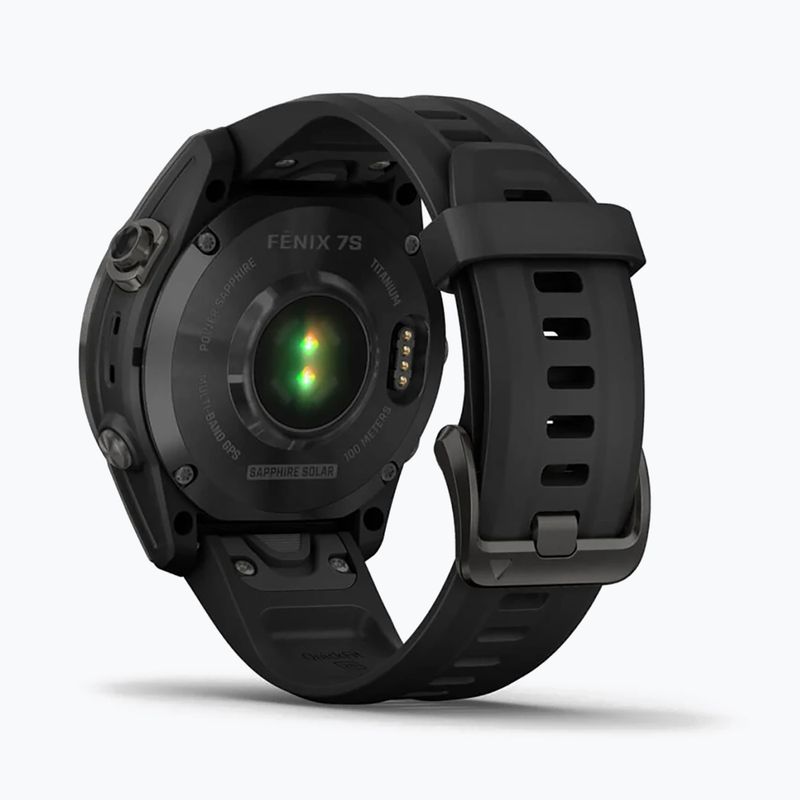 Garmin Fenix 7S Sapphire Solar Hrm Elevate Ox watch black 010-02539-25 6