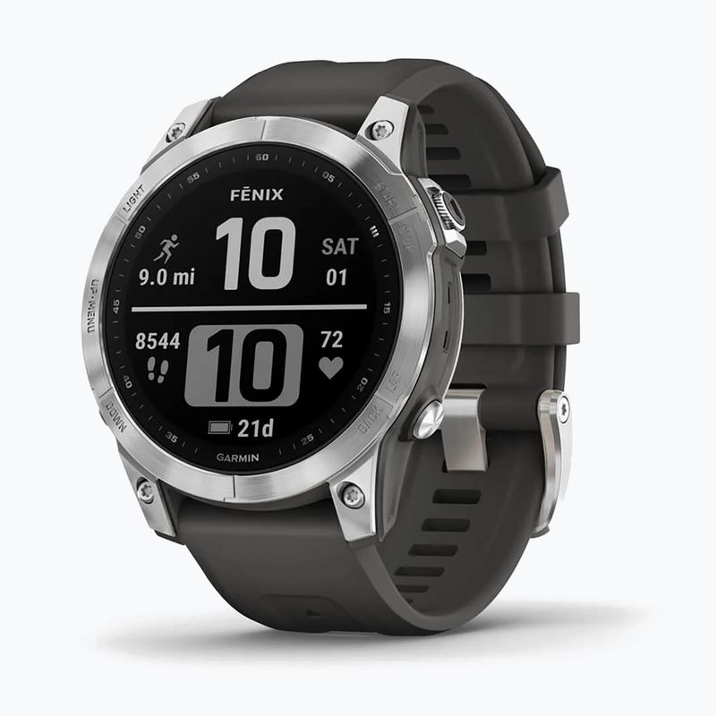 Garmin Fenix 7 Hrm Elevate Ox watch silver 010-02540-01