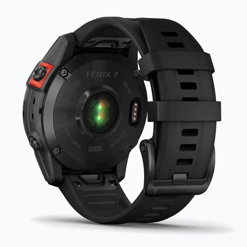 Garmin Fenix 7 Solar Hrm Elevate Ox watch black 010-02540-11 6
