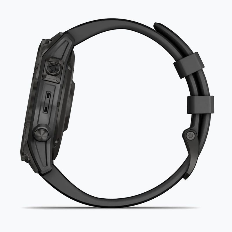 Garmin Fenix 7 Sapphire Solar Hrm Elevate Ox watch black 010-02540-21 5