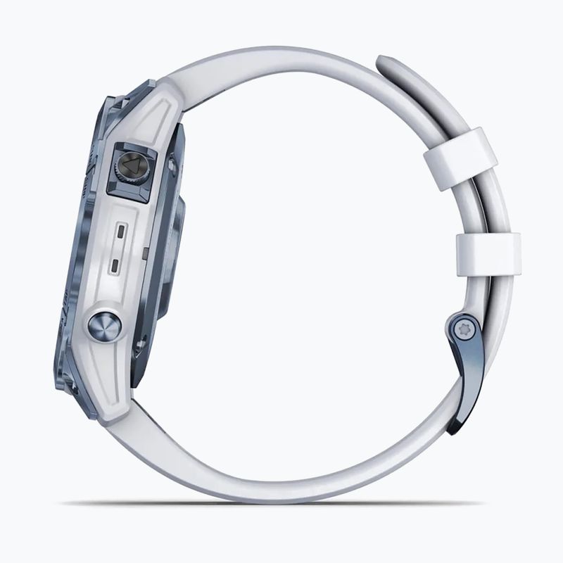 Garmin Fenix 7 Sapphire Solar Hrm Elevate Ox watch blue 010-02540-25 5