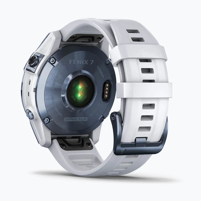 Garmin Fenix 7 Sapphire Solar Hrm Elevate Ox watch blue 010-02540-25 6