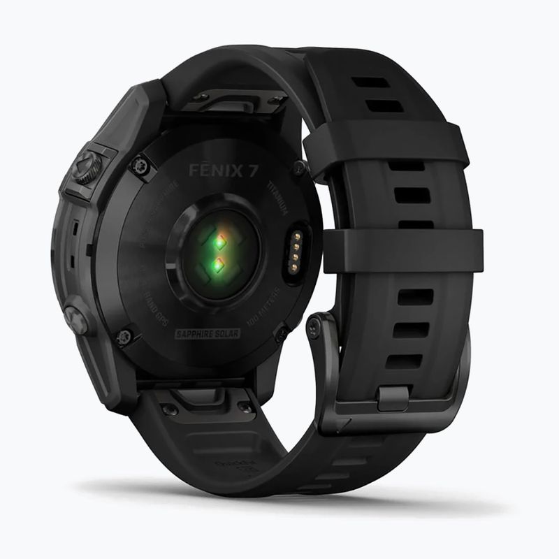 Garmin Fenix 7 Sapphire Solar Hrm Elevate Ox watch black 010-02540-35 6