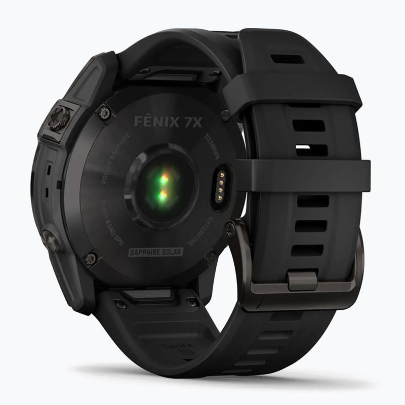 Garmin Fenix 7X Sapphire Solar Hrm Elevate Ox watch black 010-02541-11 6