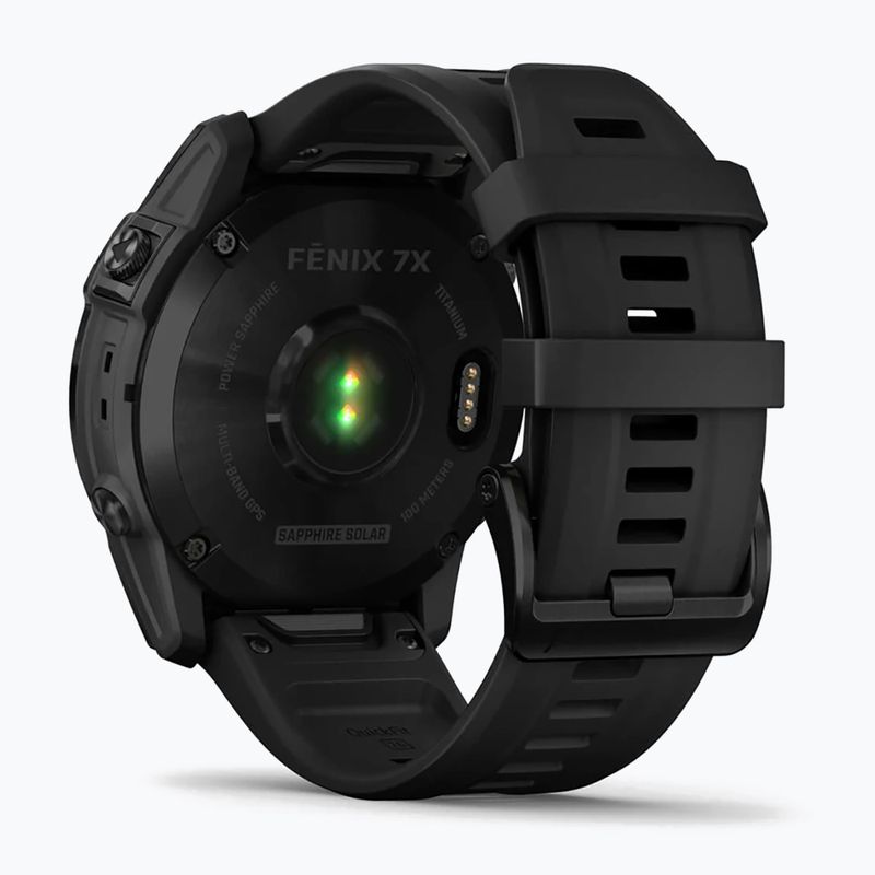 Garmin Fenix 7X Sapphire Solar Hrm Elevate Ox watch black 010-02541-23 6