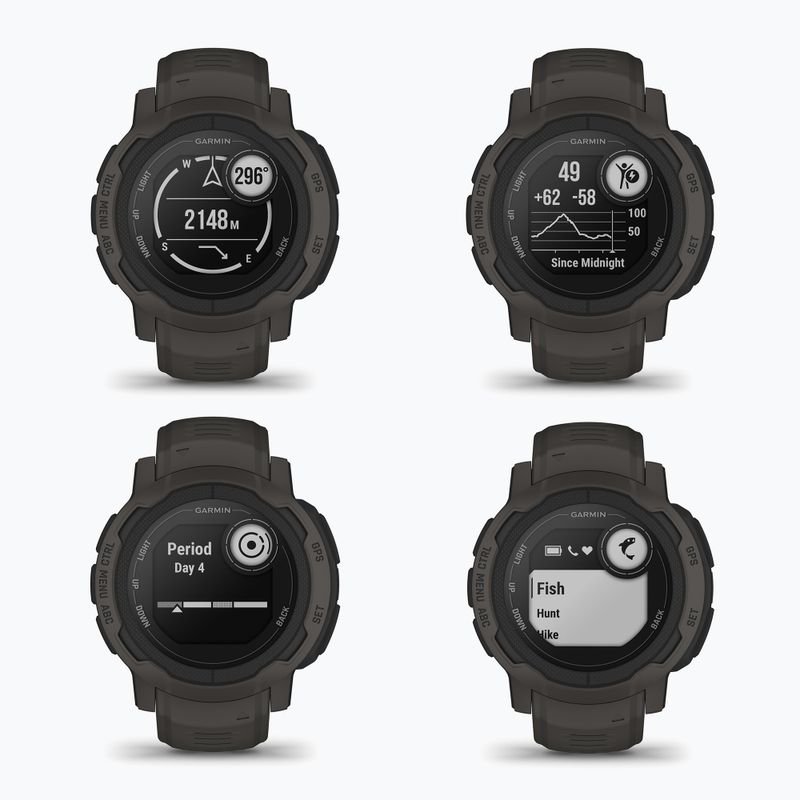 Watch Garmin Instinct 2 graphite 4