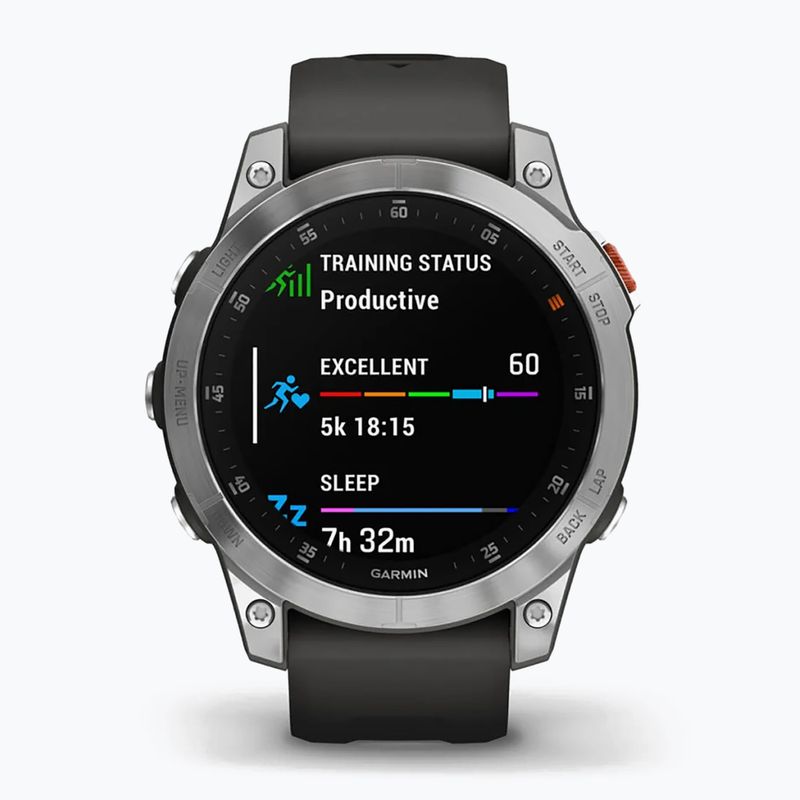 Garmin Epix 2 Hrm Elevate Ox watch silver 010-02582-01 2